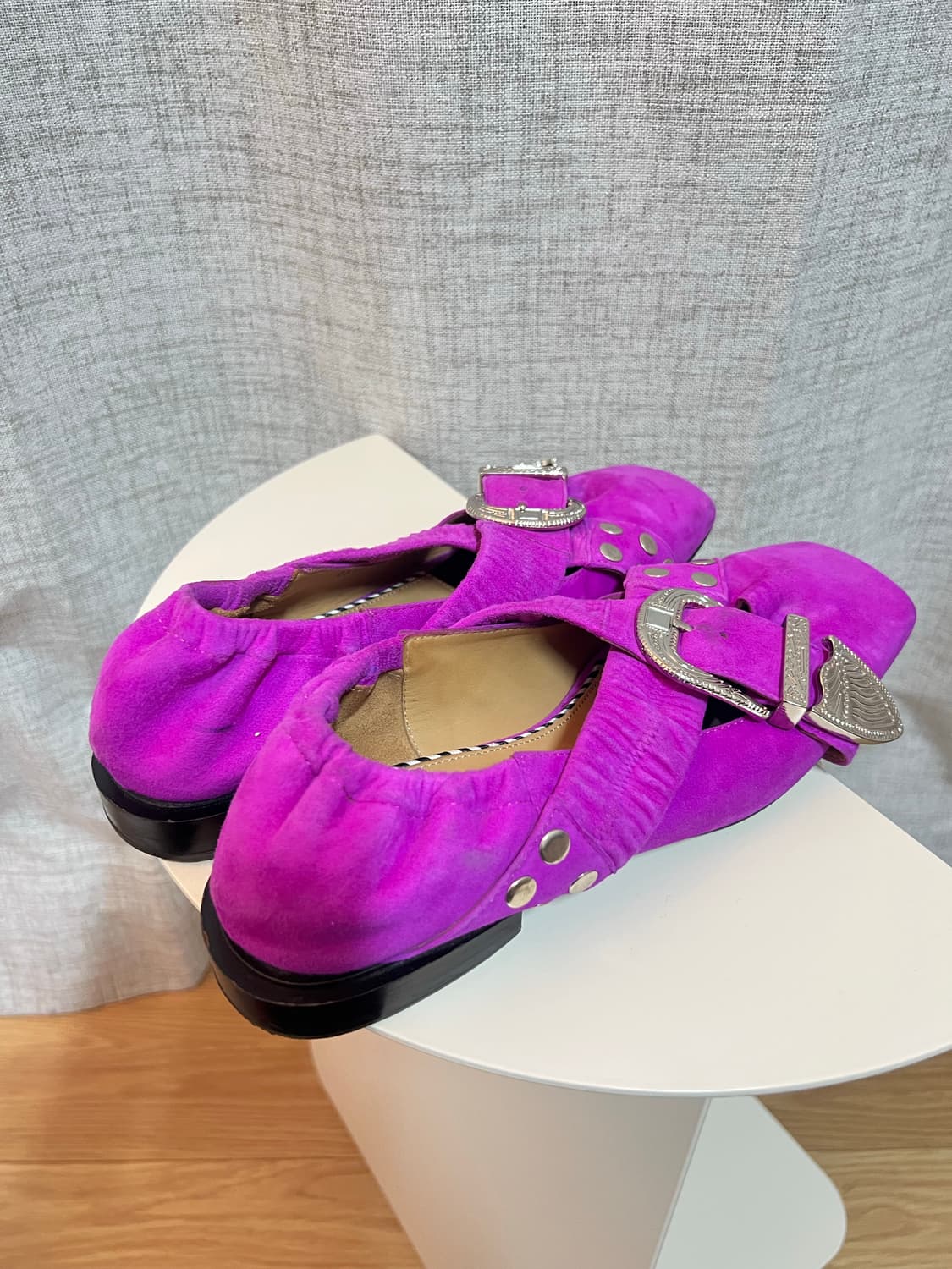 토가풀라 웨스턴 버클 발레리나 슈즈 상품이미지6