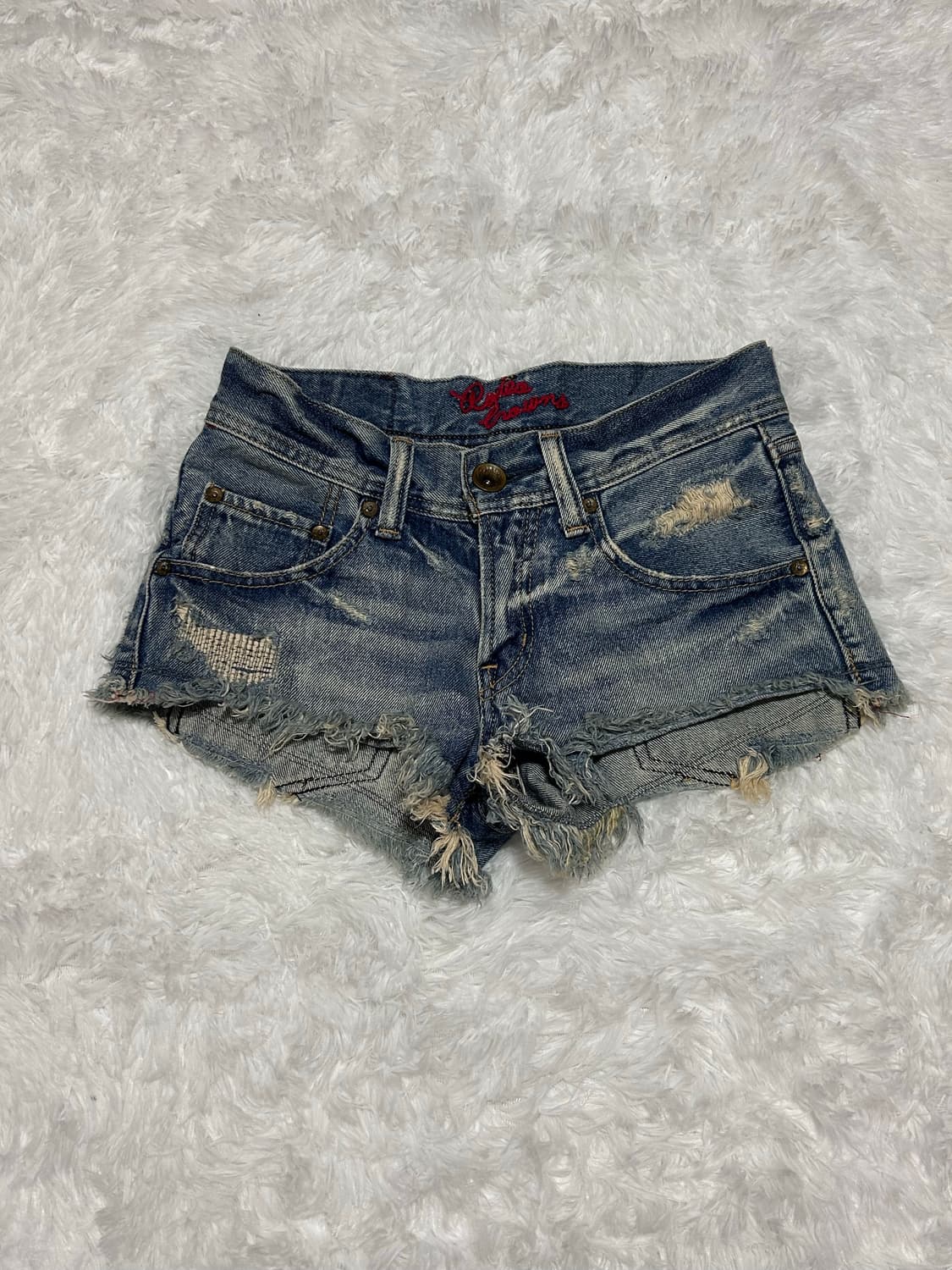 RODEO CROWNS damage y2k short 상품이미지2