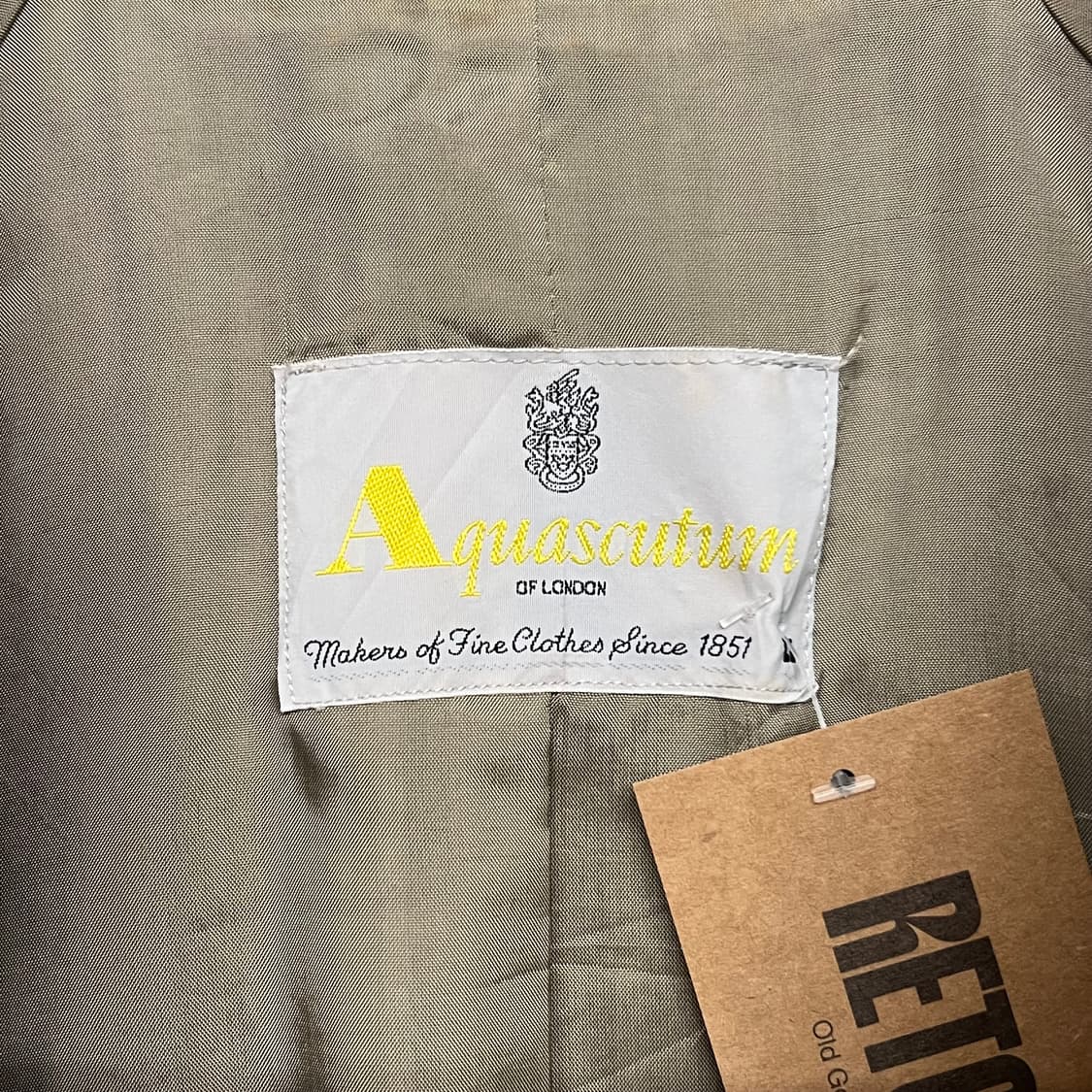 아쿠아스큐텀 울 플레이드 블루종 상품이미지7