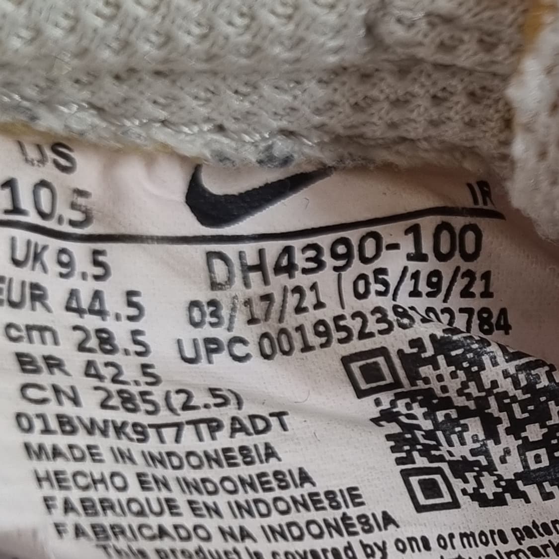 나이키 와플트레이너2  운동화285 상품이미지6