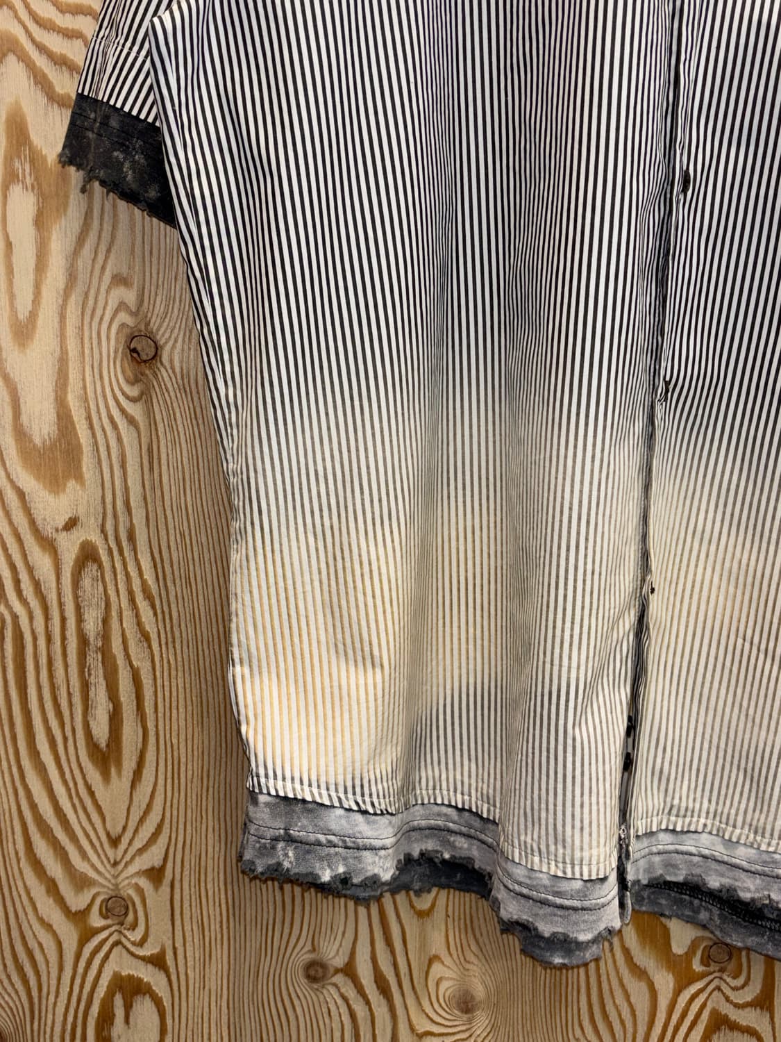 디젤 S-Trax 디스트레스드 스트라이프 반팔 셔츠 상품이미지3