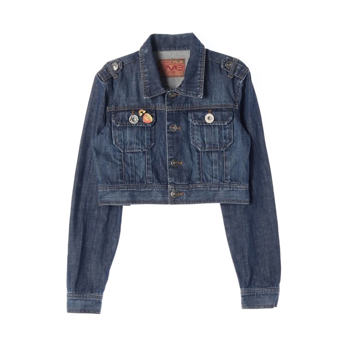EVE JEANS 크롭 데님 자켓 M 상품이미지1