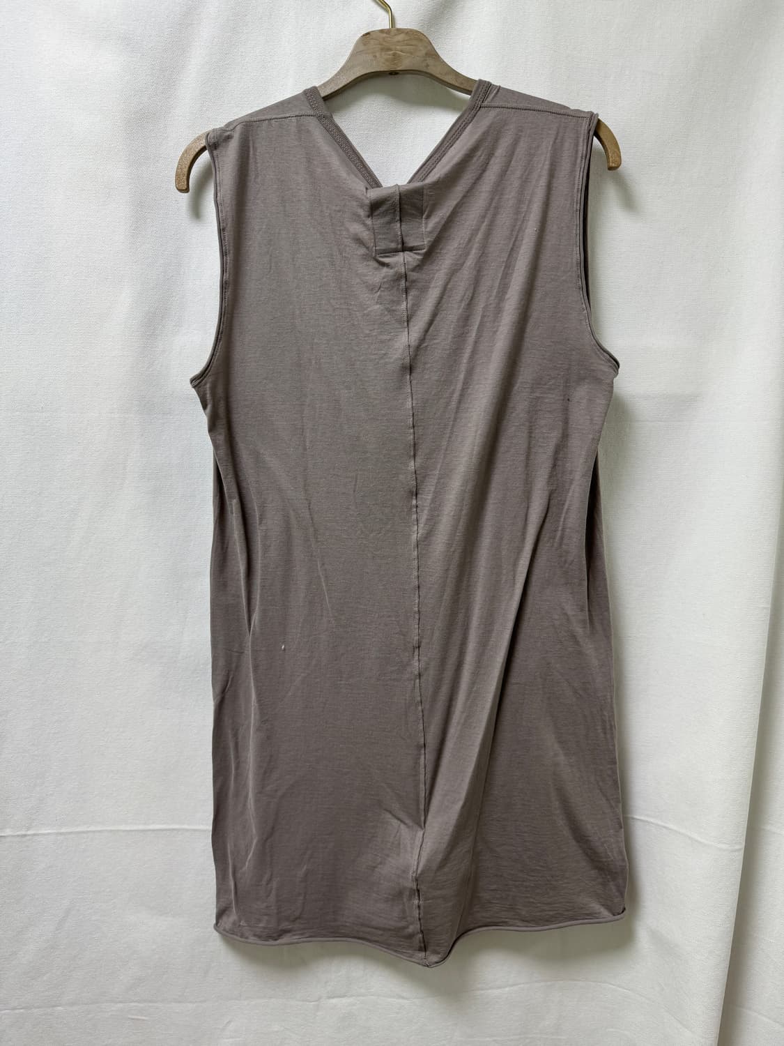 릭오웬 몽클레어 나시 티셔츠 그레이 M 상품이미지3