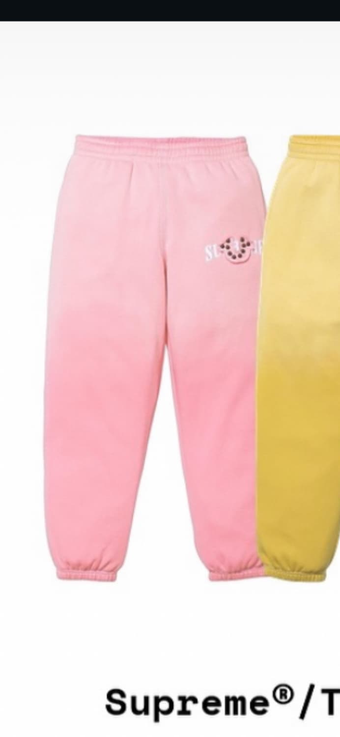 슈프림 트루릴리전 스웻팬츠 핑크 정가양도 합니다 상품이미지1