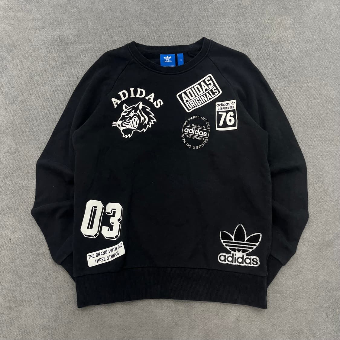 95 아디다스 오리지널스 패치로고 맨투맨 상품이미지1