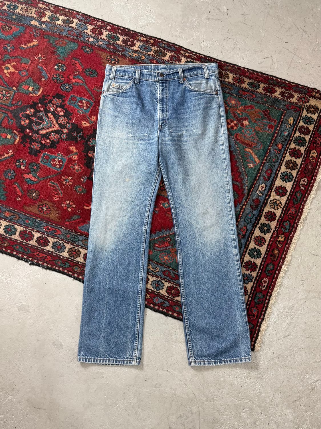 90's USA 빈티지 리바이스 517 오렌지탭 부츠컷 상품이미지1