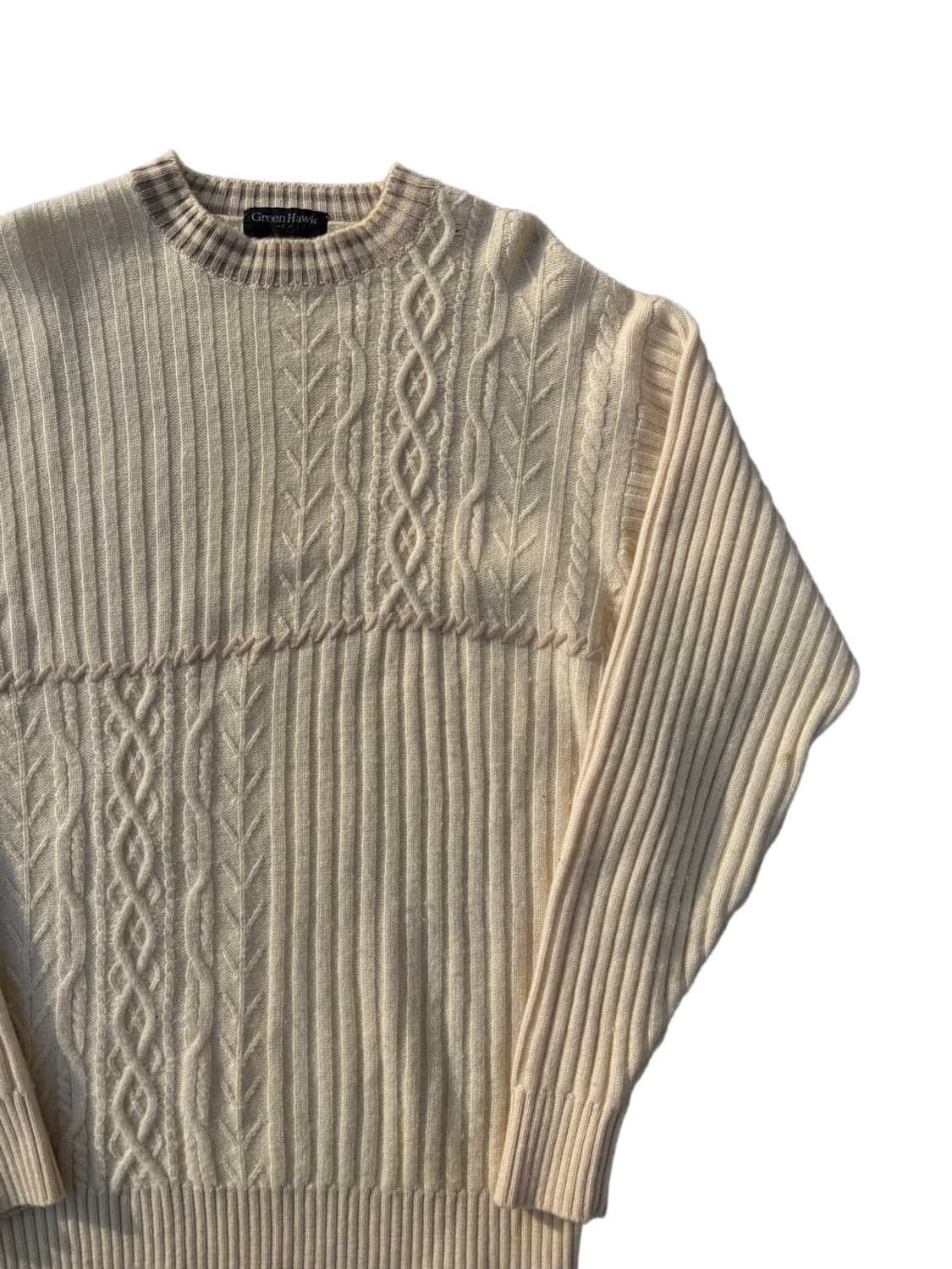 Green Hawk high guage wool sweater 상품이미지3