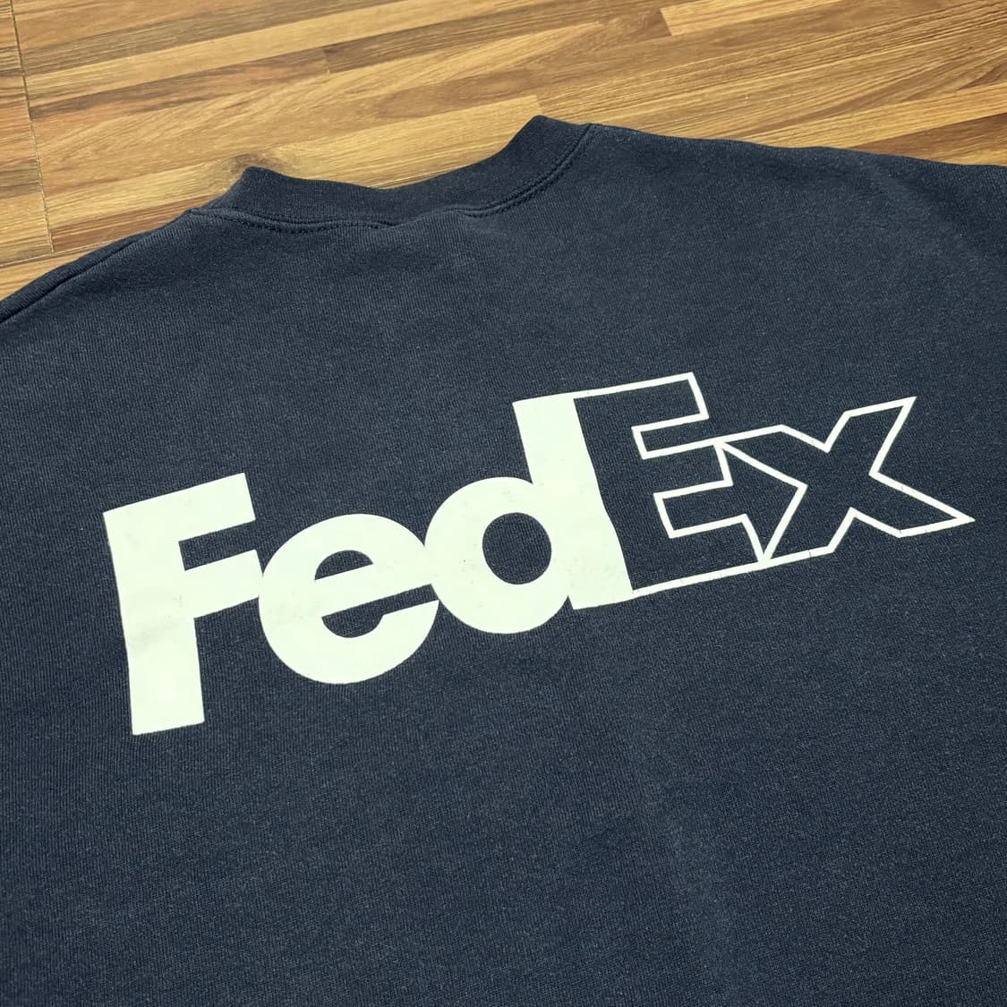 90s 빈티지 FedEx 페덱스 네이비 리 lee 스웻셔츠 맨투맨 xl 상품이미지6