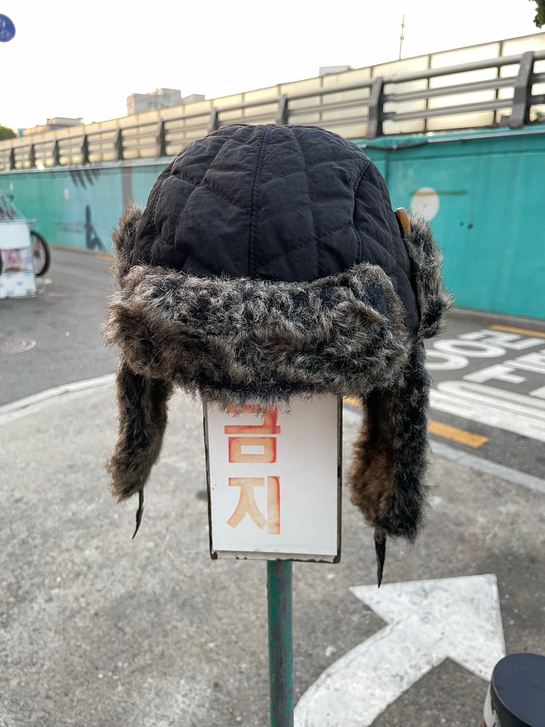 (빈티지)RUBEN 루벤 패딩 퍼 트루퍼 햇 상품이미지1