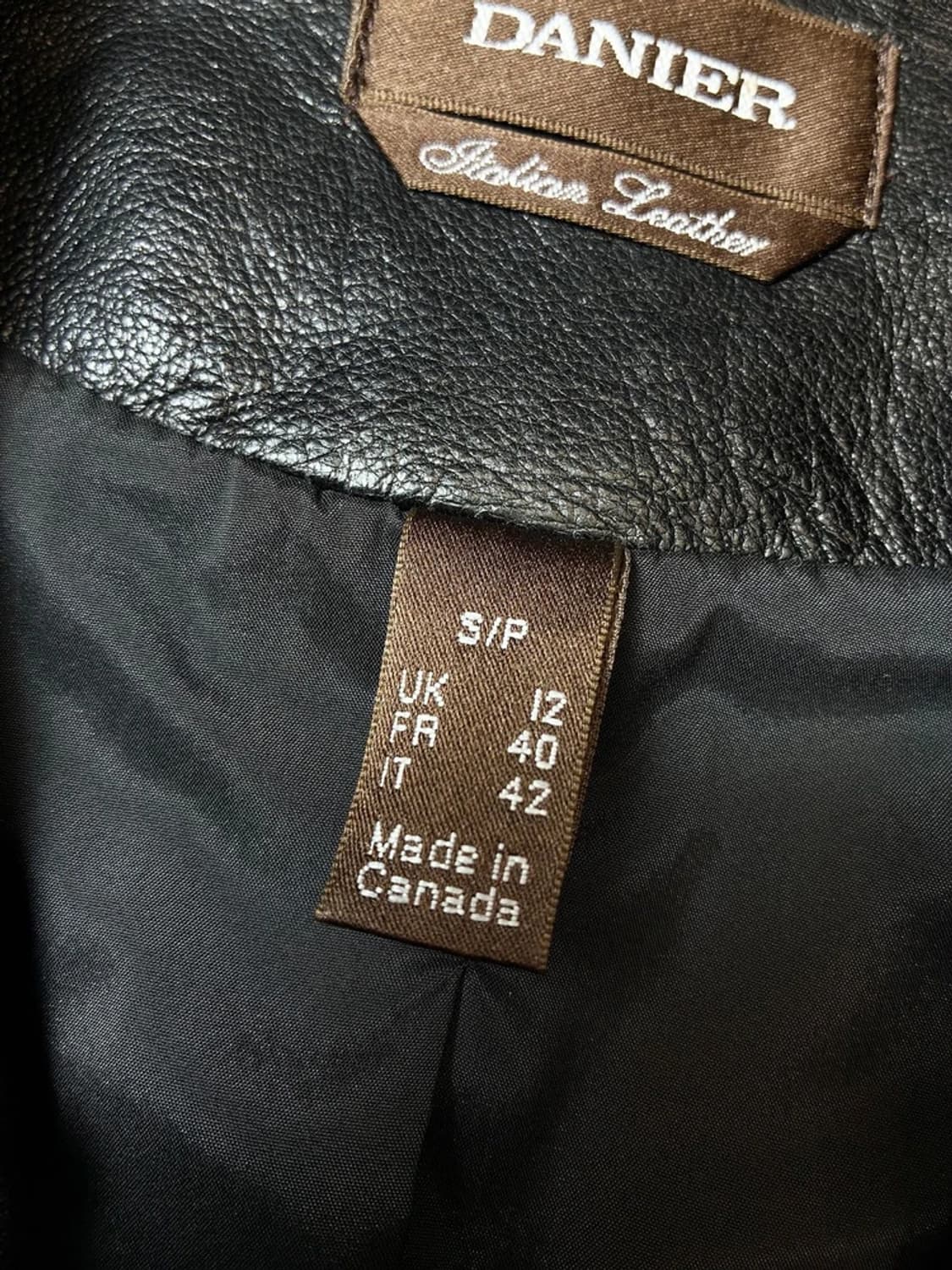 다니어 DANIER 캐나다 슬림 양가죽 자켓 PN8474 상품이미지7