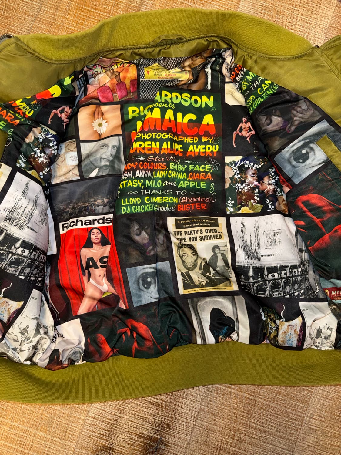 리차드슨 ma-1 항공점퍼 푸퍼 자켓 상품이미지2