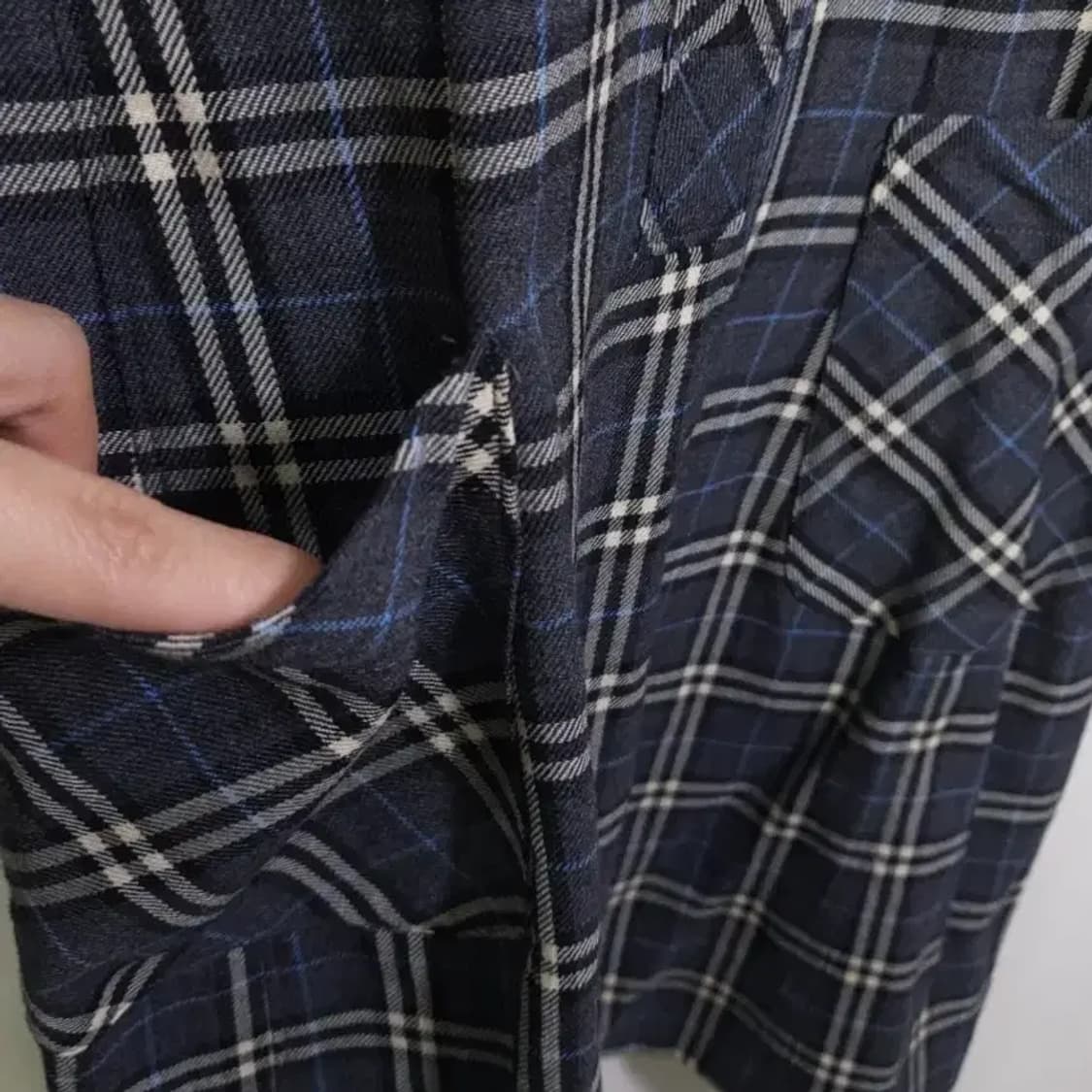 버버리 체크 셔츠 원피스 ~44반 상품이미지2