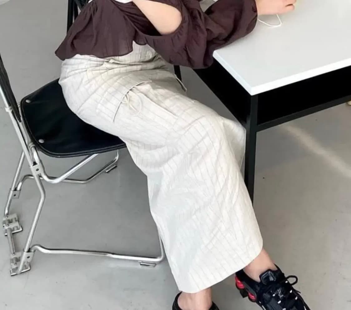 인스턴트펑크 카고롱치마  상품이미지3