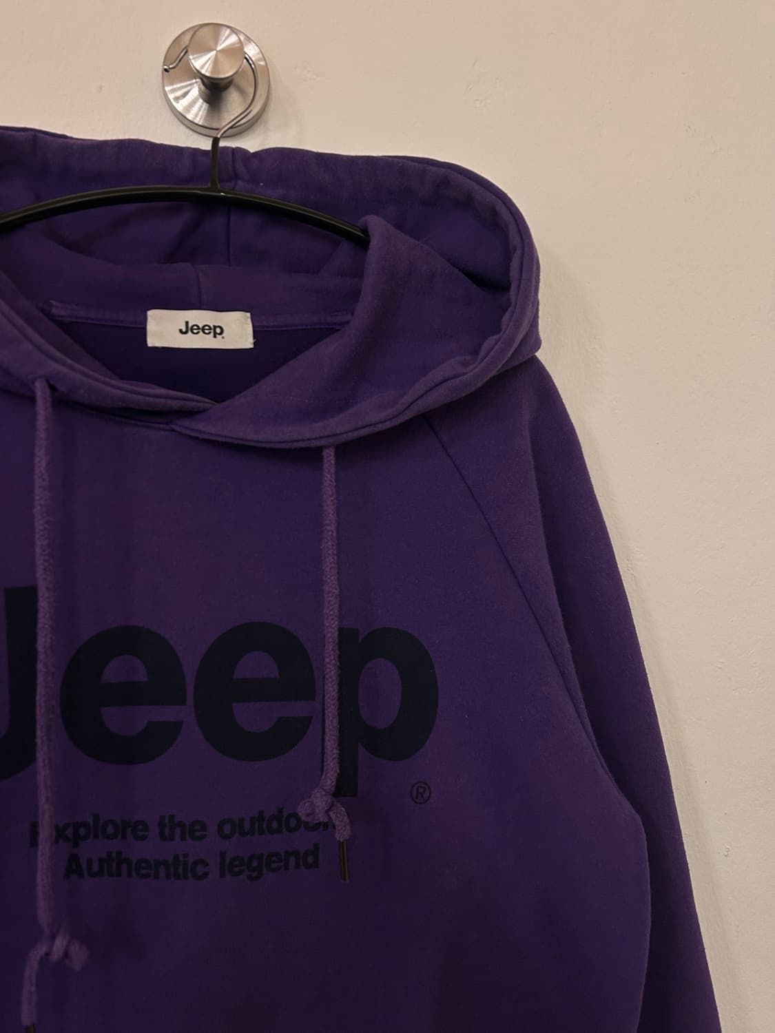 Jeep 퍼플 후드티 L(100) 상품이미지3