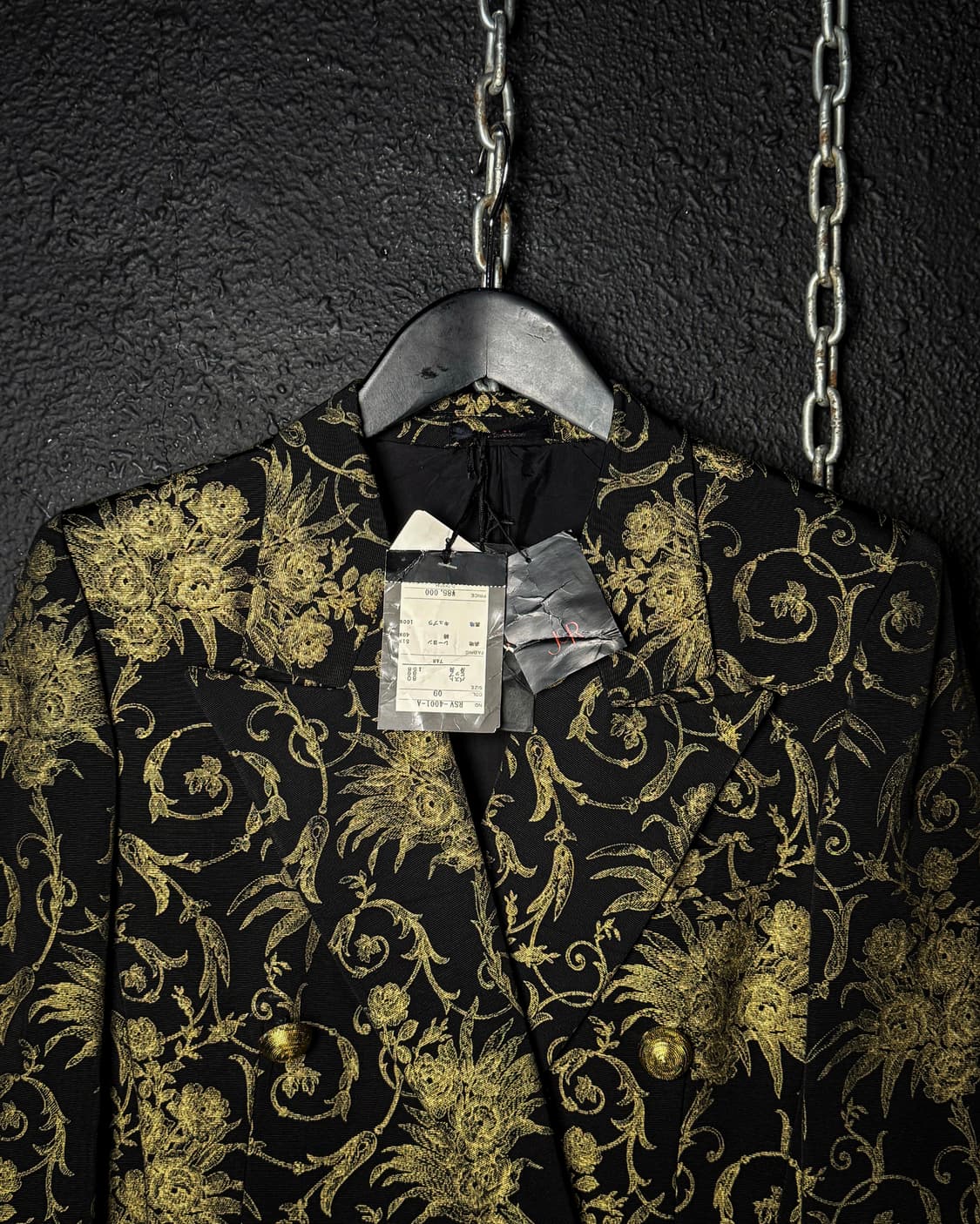 J&R – Gold Jacquard Double Breasted Jack 상품이미지7