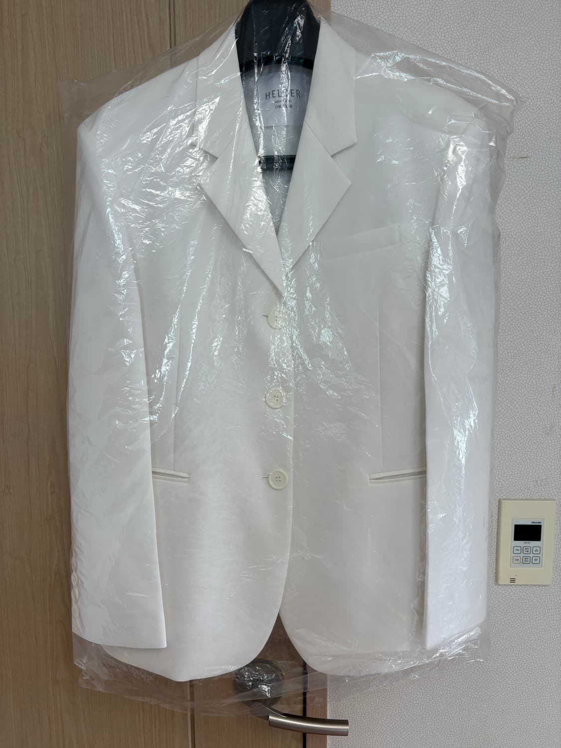 헬더 화이트 렉자켓 M사이즈 새상품  상품이미지1