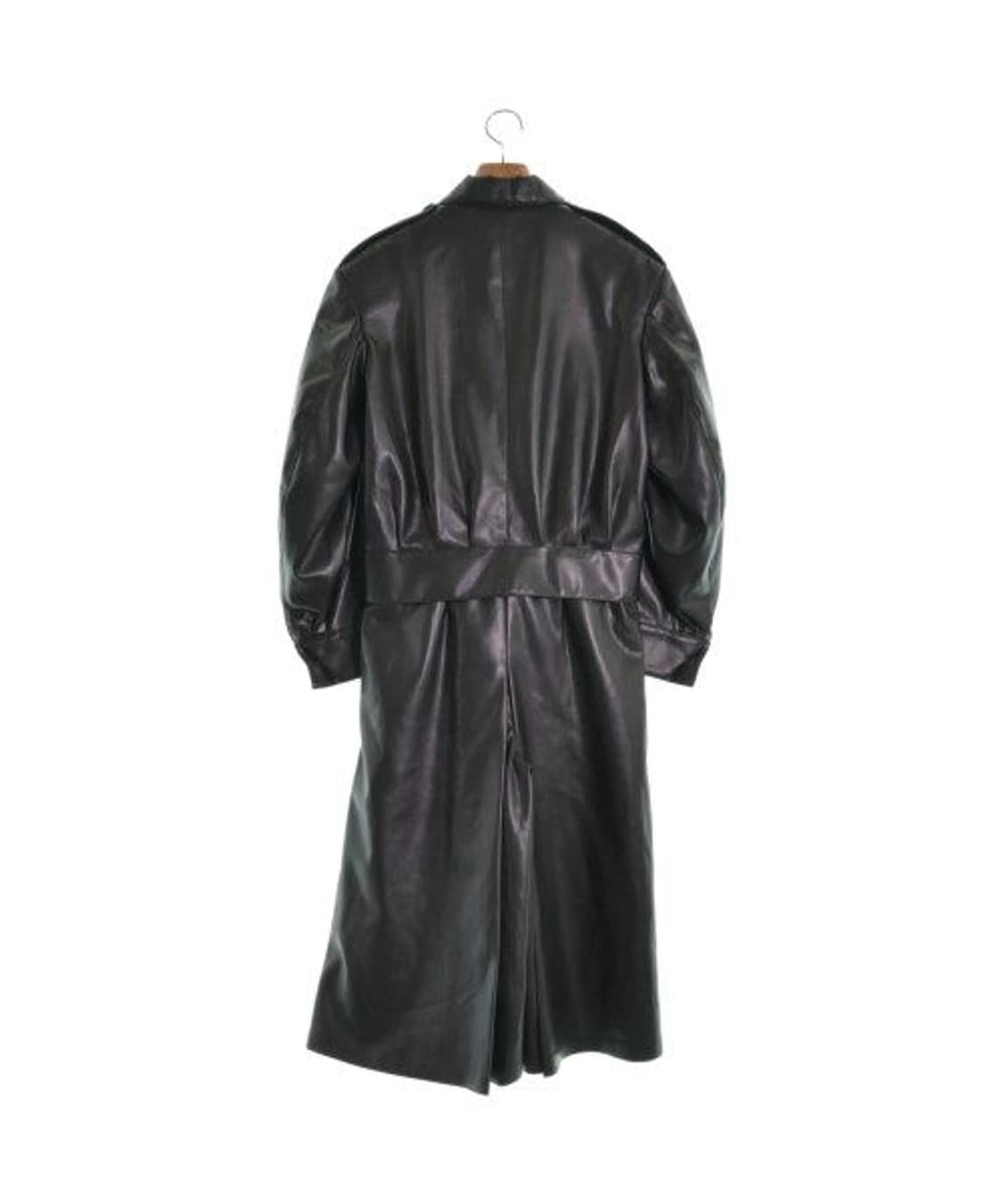  메종 마르지엘라 블랙 레더 오버롤 상품이미지2