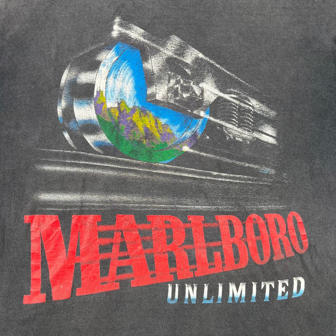 빈티지 말보로 언리미티드 트레인 반팔 상품이미지9