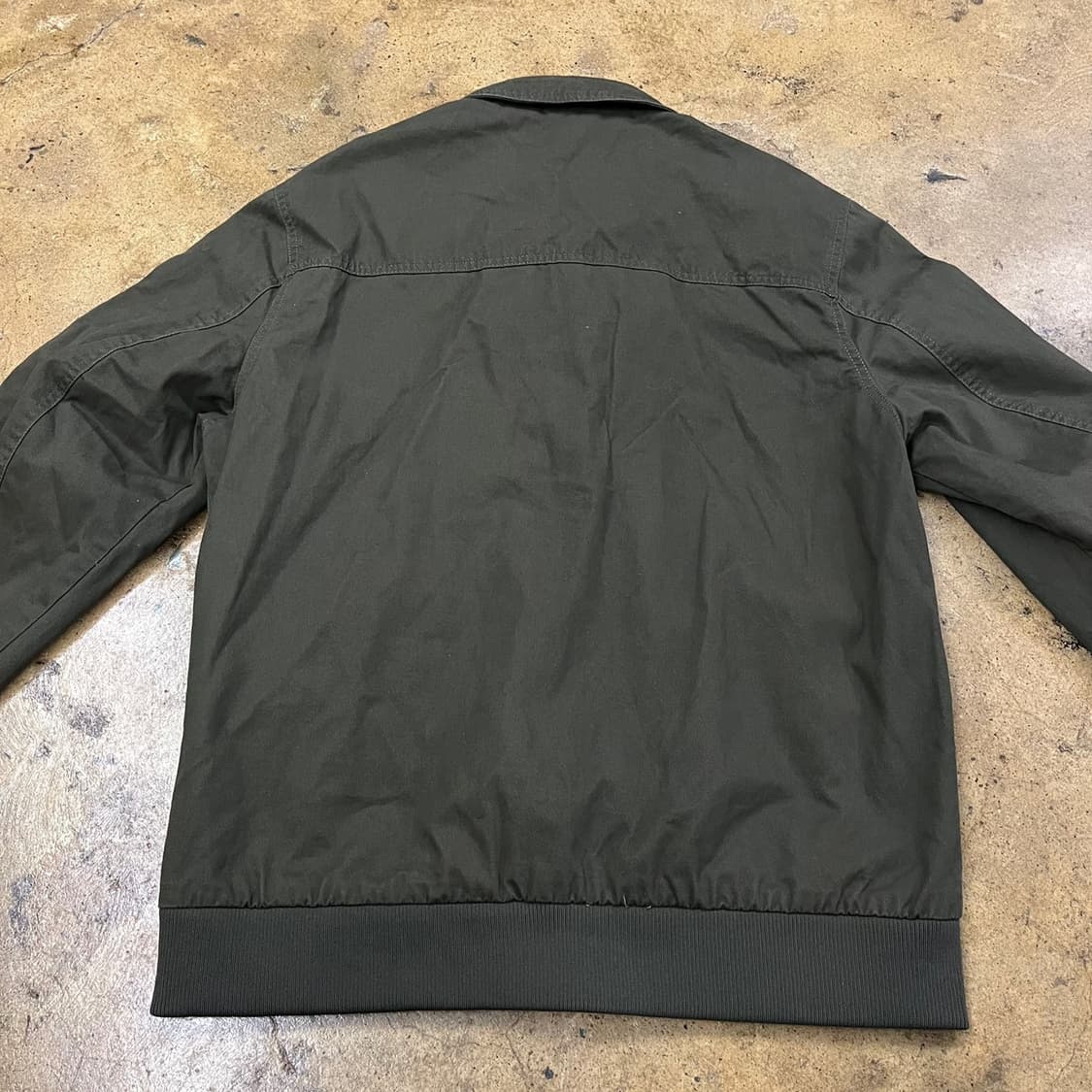 [정품/4xl] Jeep 블루종 봄버 자켓 카키 b15 상품이미지4