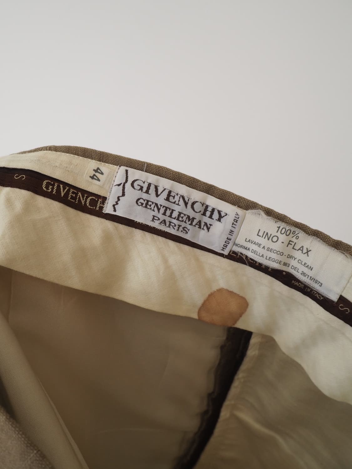 1980's GIVENCHY GENTLEMAN  trousers 상품이미지6