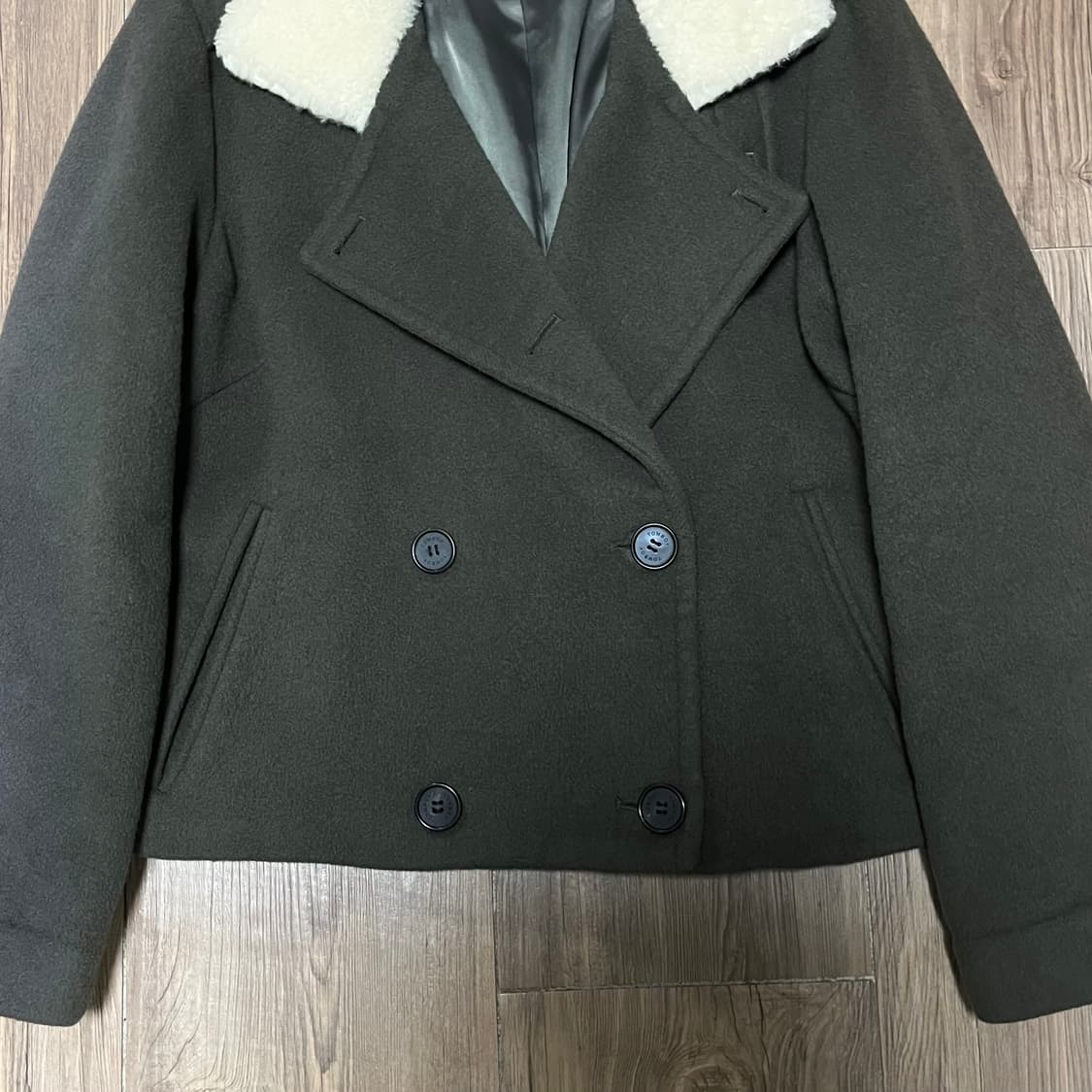 [Studio Tomboy]스튜디오톰보이 브라운 숏코트 상품이미지5