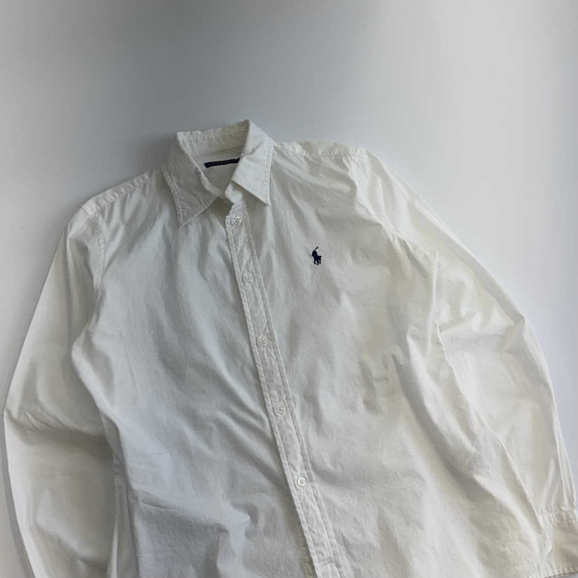 Polo 폴로 네이비포니 화이트 셔츠 상품이미지4