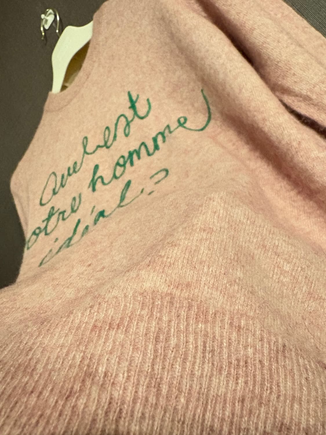 핑크 니트 스웨터 Japan 상품이미지2