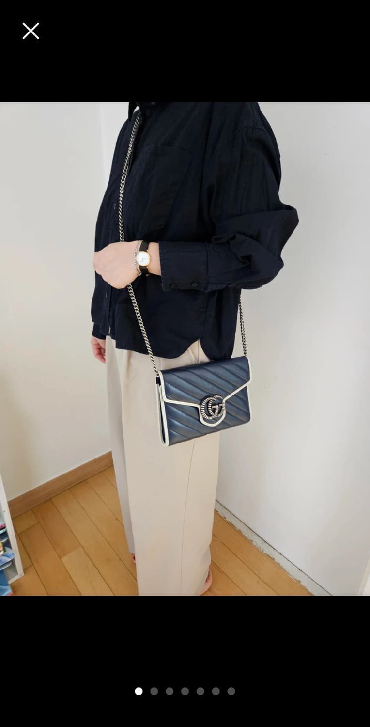 구찌 한정판 마몽 체인 크로스 상품이미지1