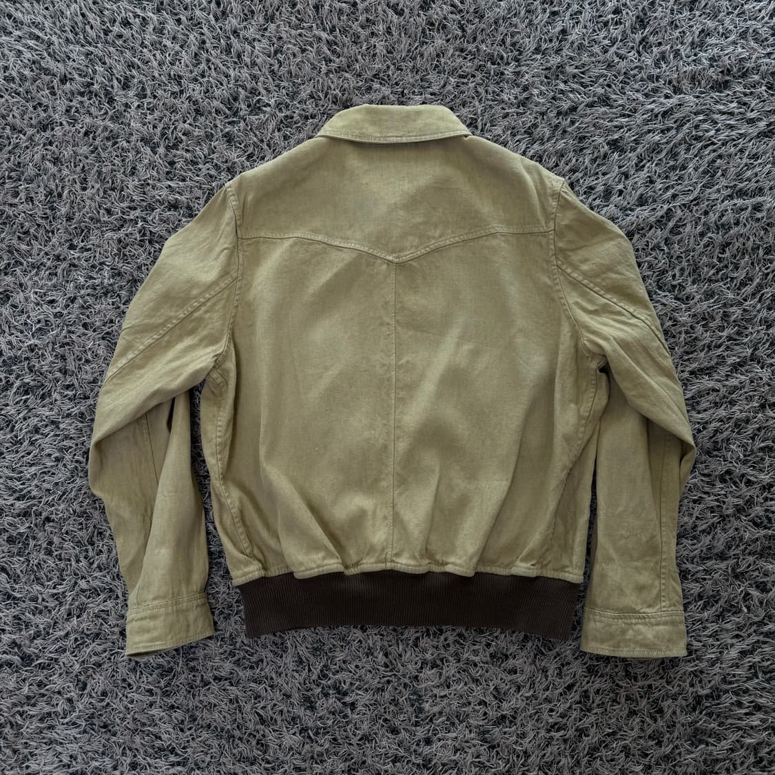 더블알엘 린넨 플라이트 자켓 상품이미지2