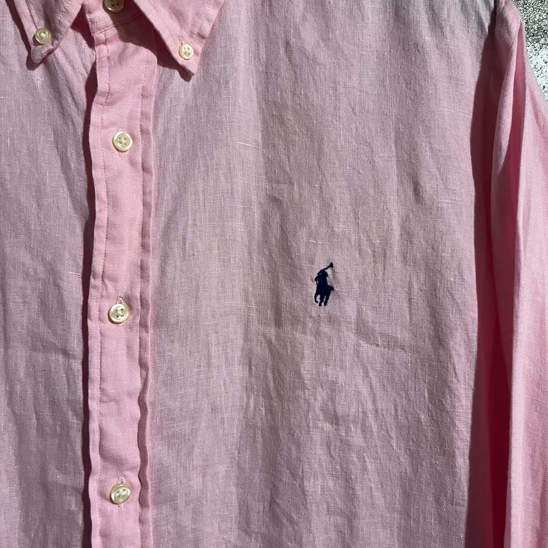 폴로랄프로렌 린넨 솔리드 셔츠 상품이미지2