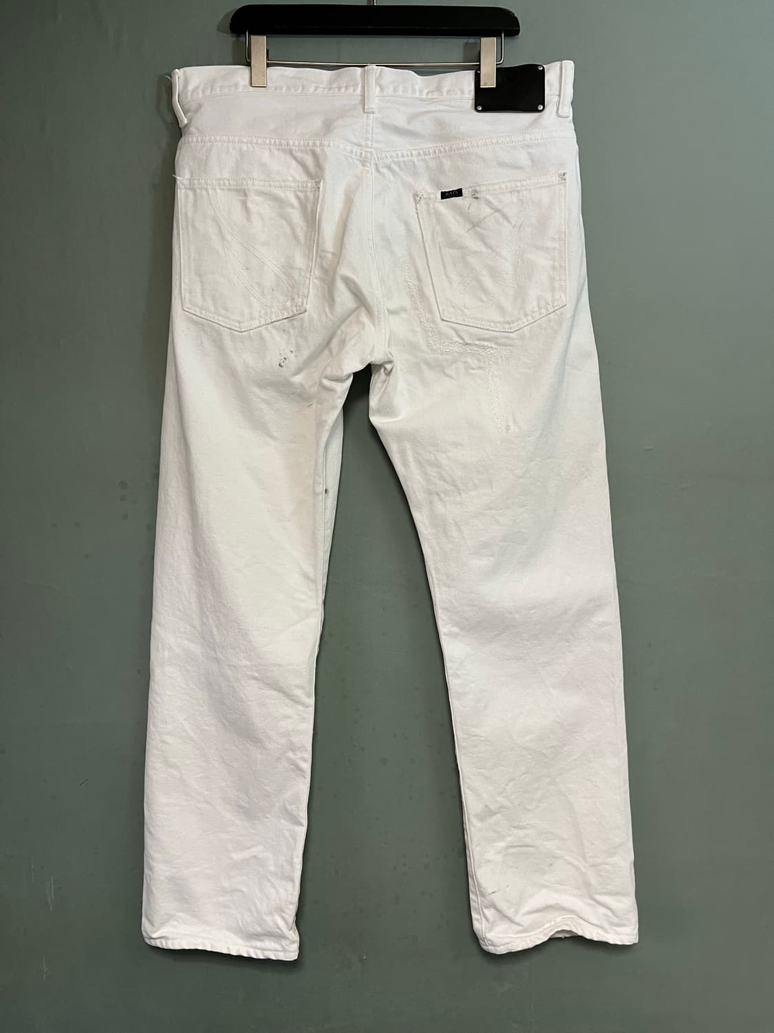 Rats 화이트 크래쉬 데님 L  상품이미지6