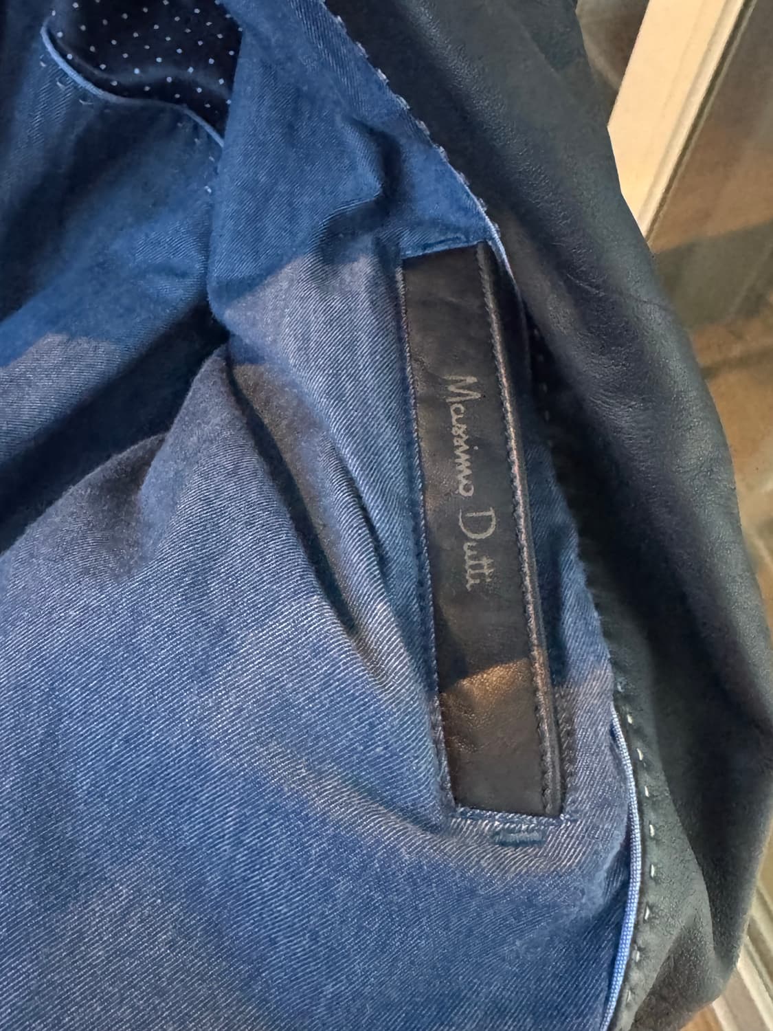 마시모두 두띠 양가죽 자켓 M 상품이미지7