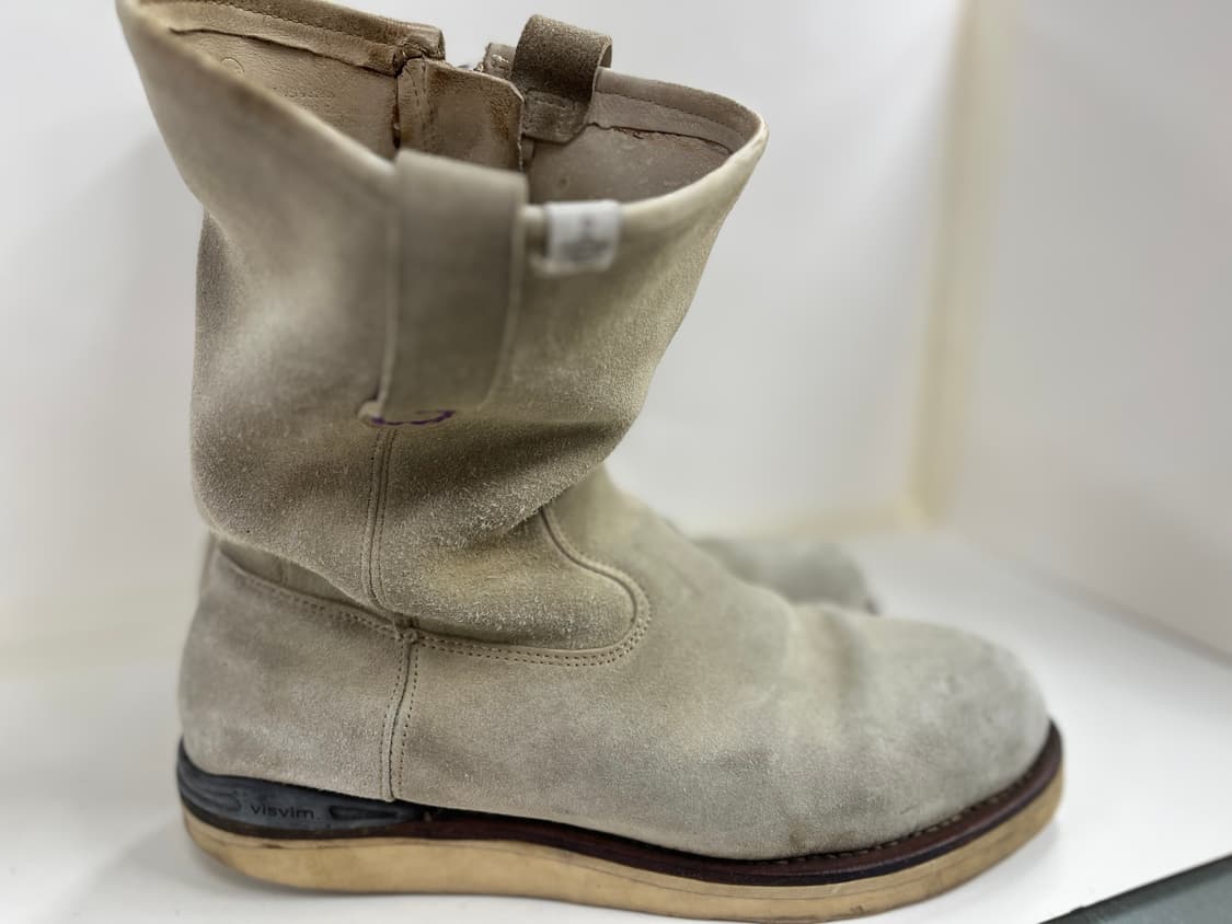 visvim 올드비즈빔 그레이 스웨이드 와바나키 부츠 9.5 상품이미지4