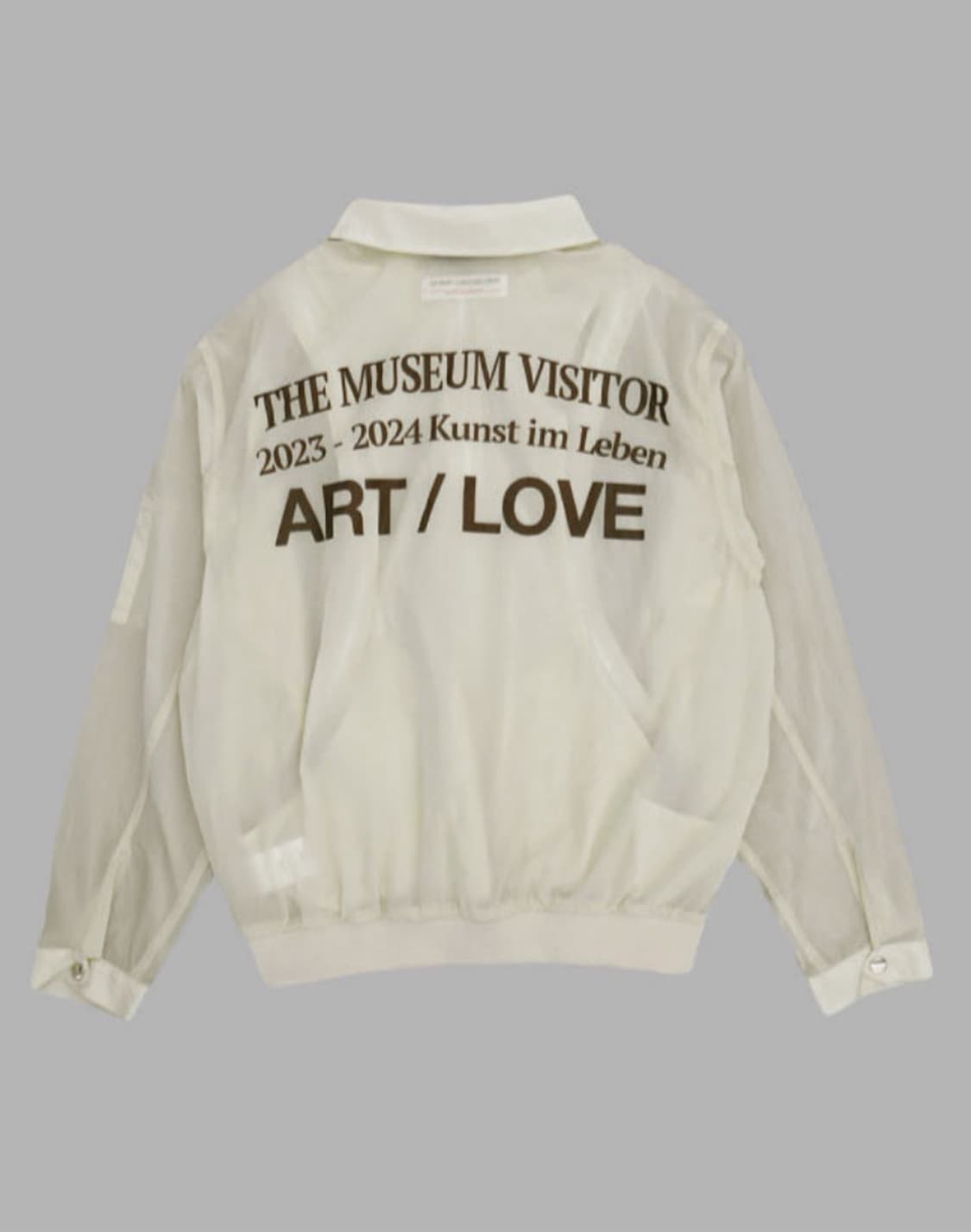 더뮤지엄비지터 바람막이 상품이미지2