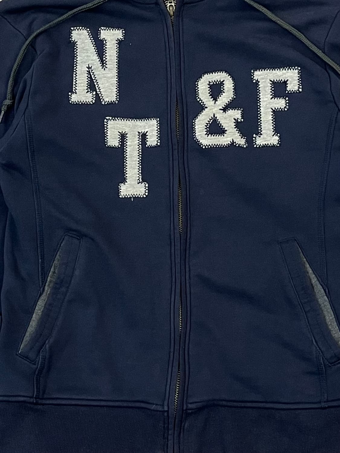 나이키 레터링 후드집업 네이비 S #csz1864 상품이미지6