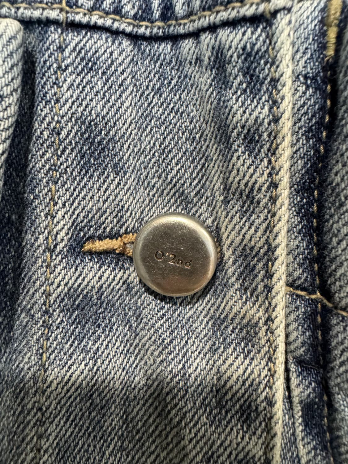 오즈세컨 폭스퍼 데님 베스트 상품이미지6