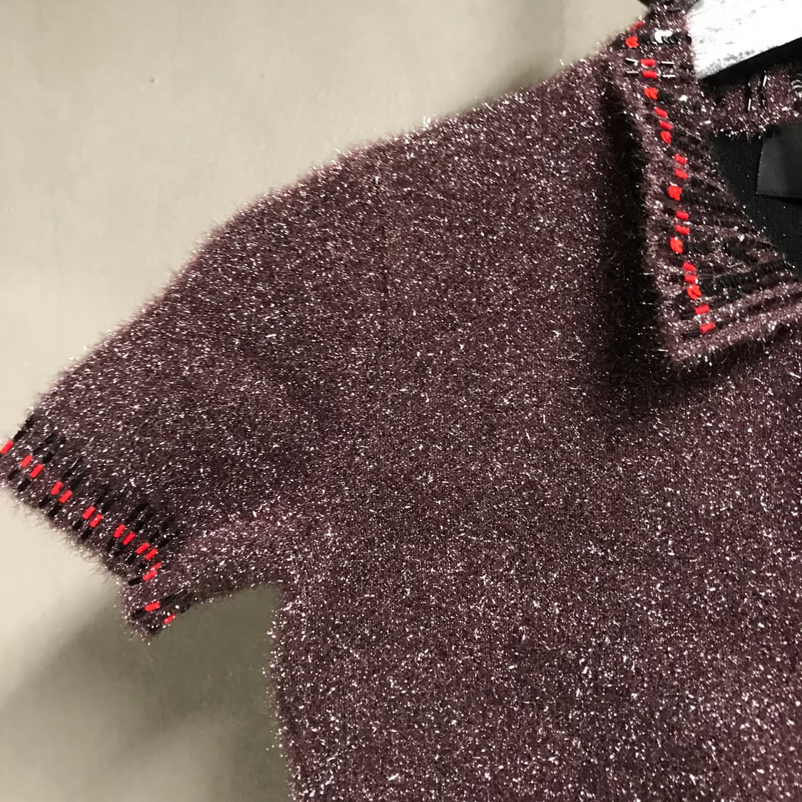 디스퀘어드2 니트 반팔 카라티 XS(W) 상품이미지4