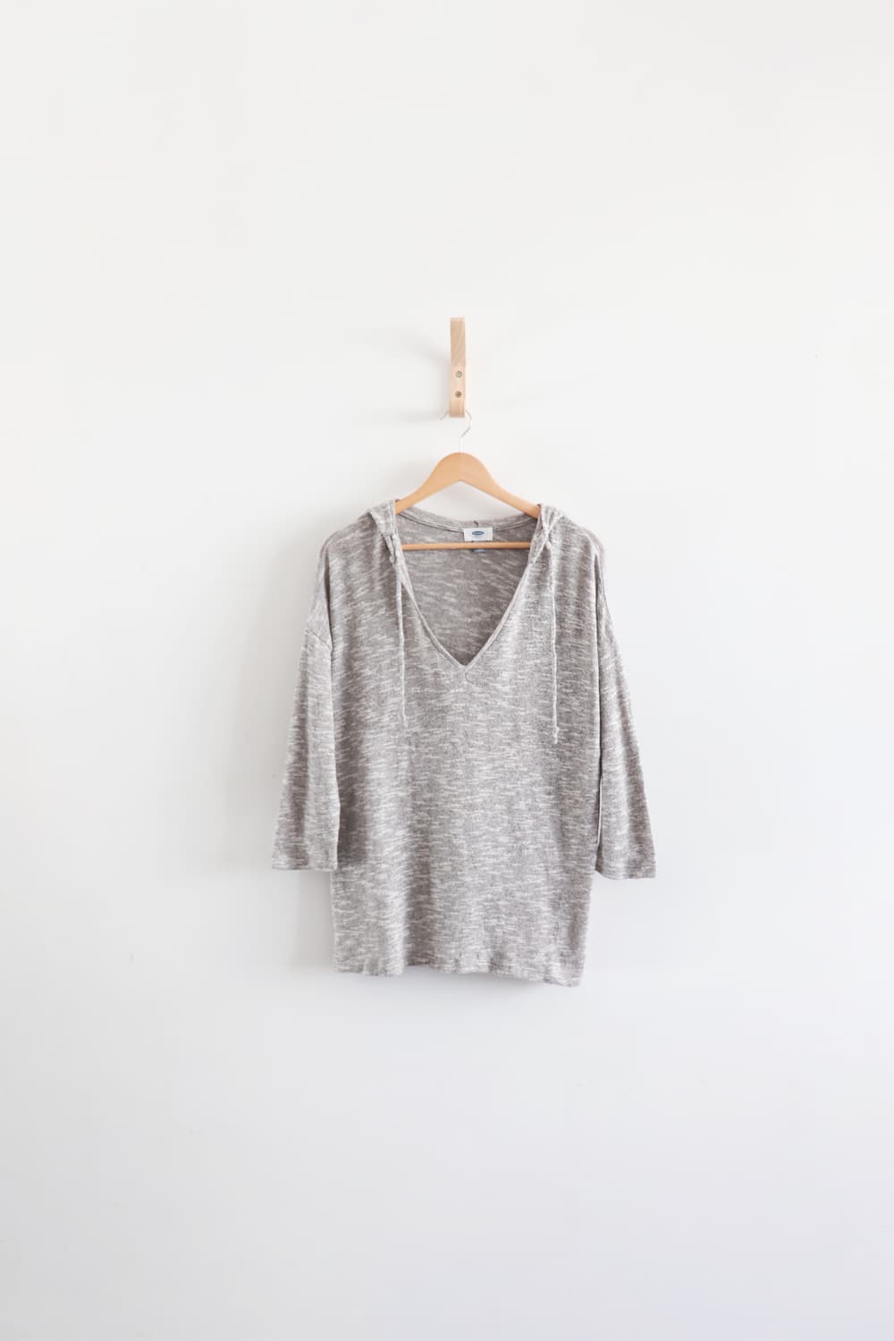 OLD NAVY v-neck heather hoodie 상품이미지1