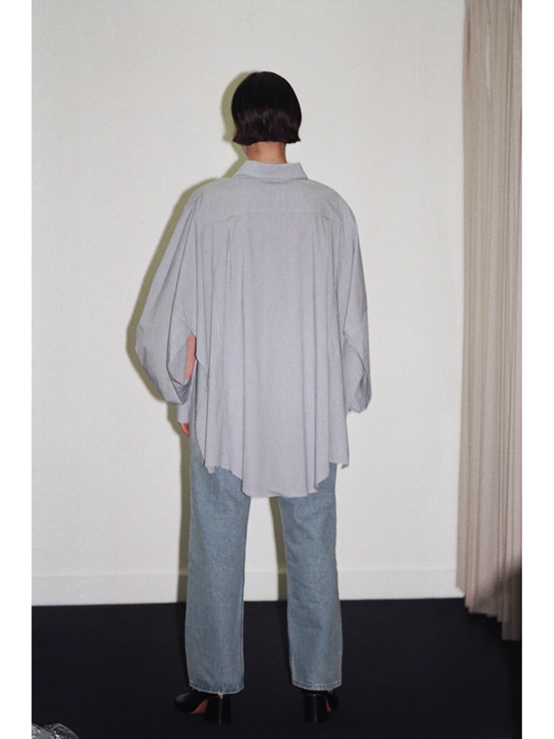 [L] Bless Denim Shirtponcho  상품이미지7