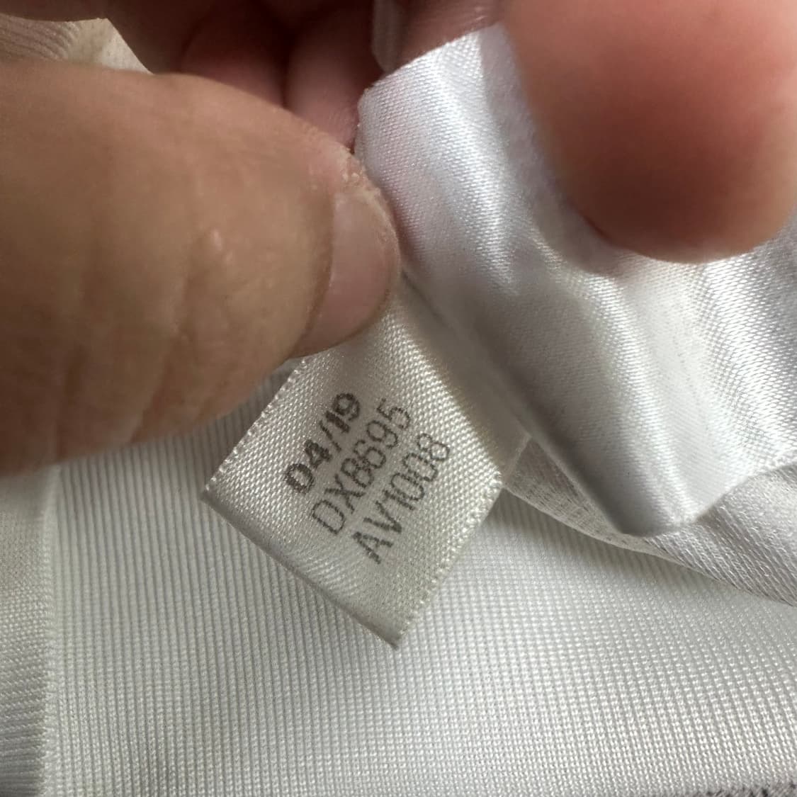 ✨ (바배) 아디다스 19-20 레알 마드리드 화이트 앤섬 자켓  상품이미지6