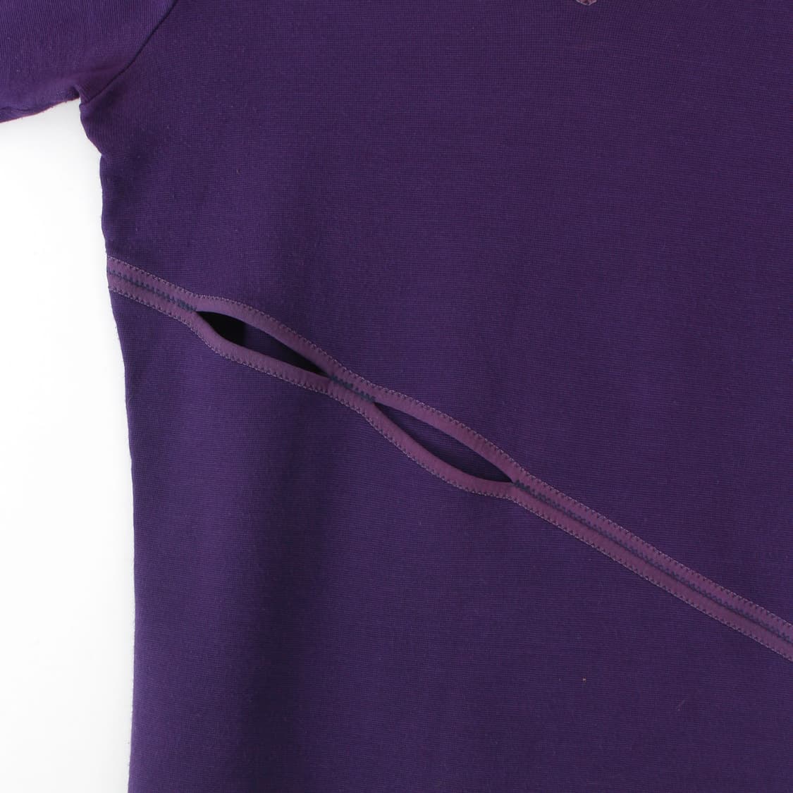 베르사체 베르수스 퍼플 컷 아웃 티셔츠 상품이미지4