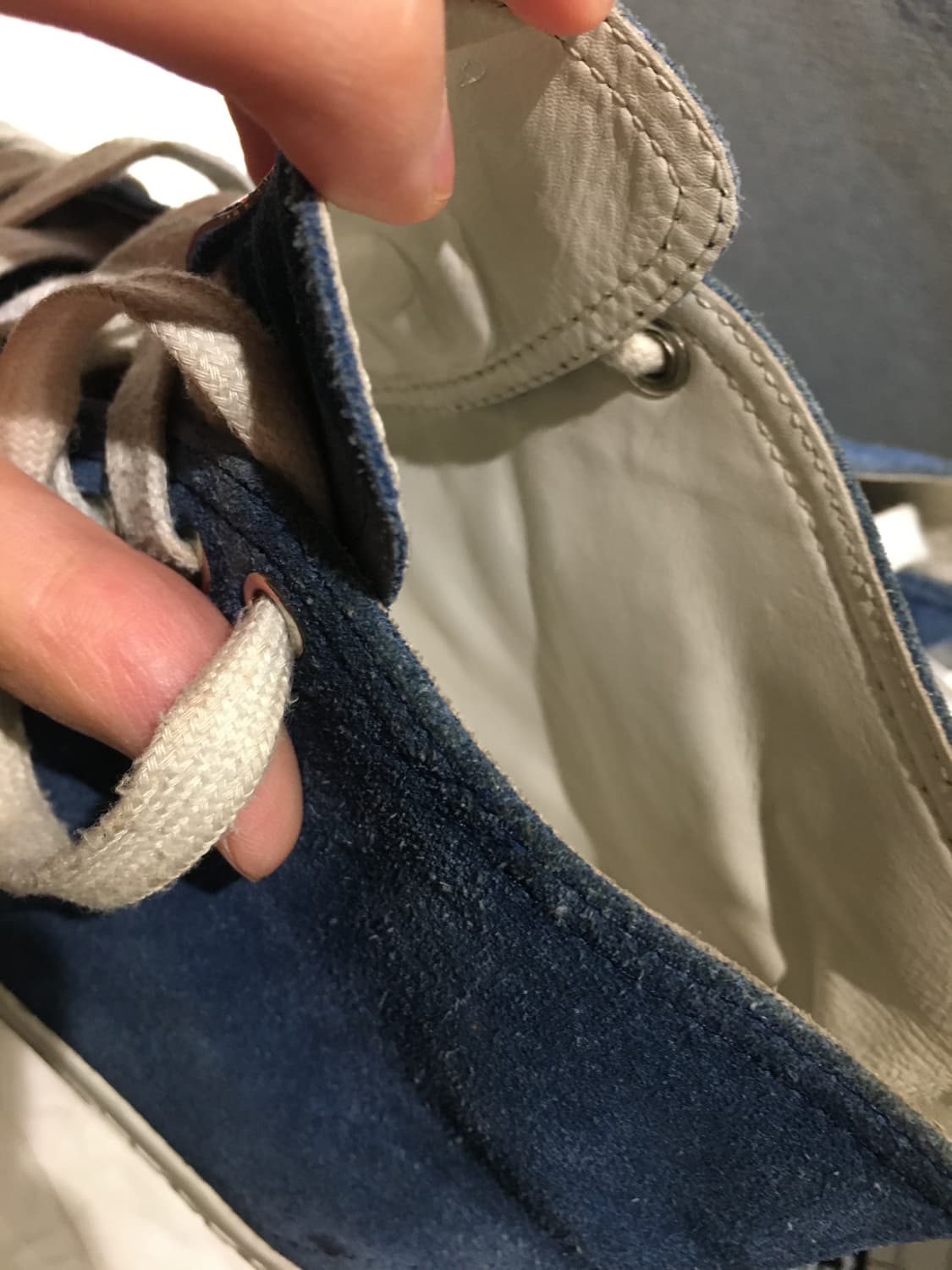 프라다 스포츠 스웨이드 하이탑 상품이미지5