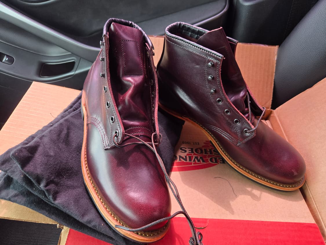 레드윙 벡맨 9419 블랙체리 9d사이즈 상품이미지1