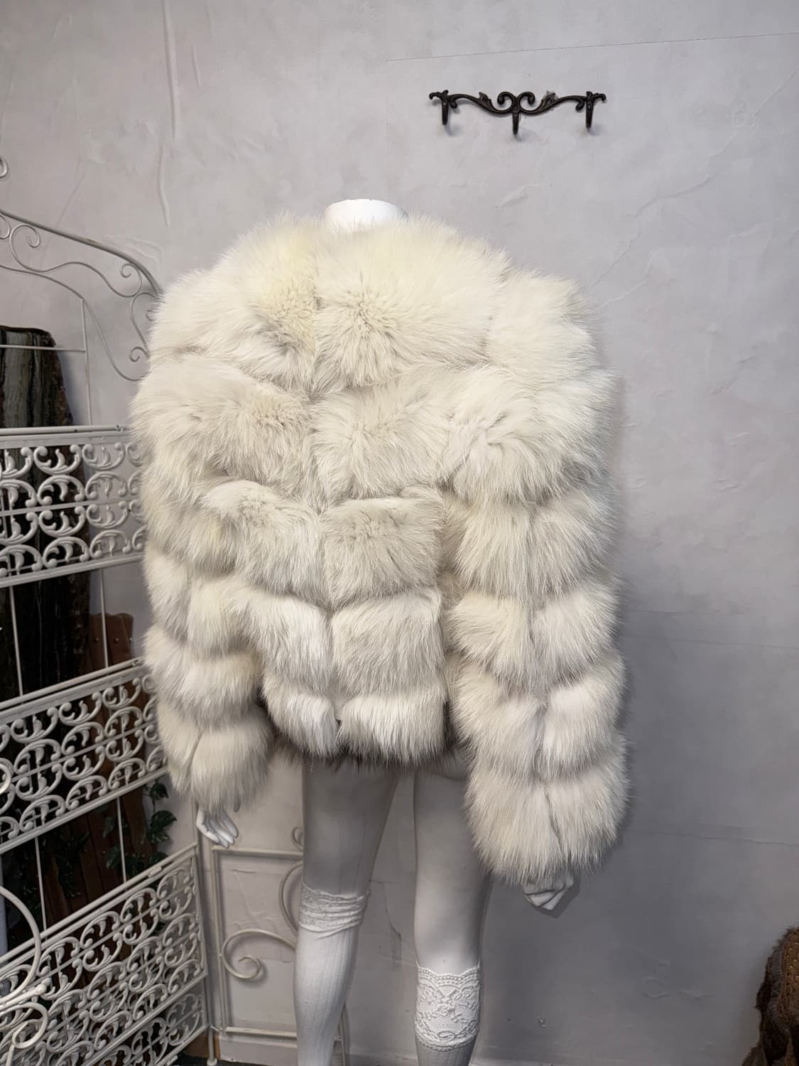 Ivory saga fox fur short jacket  상품이미지6