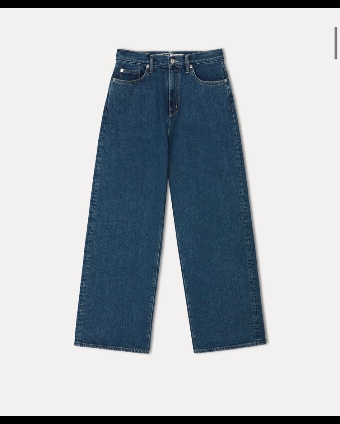 라벨아카이브 Mariam wide fit jeans oceanic blu 상품이미지1