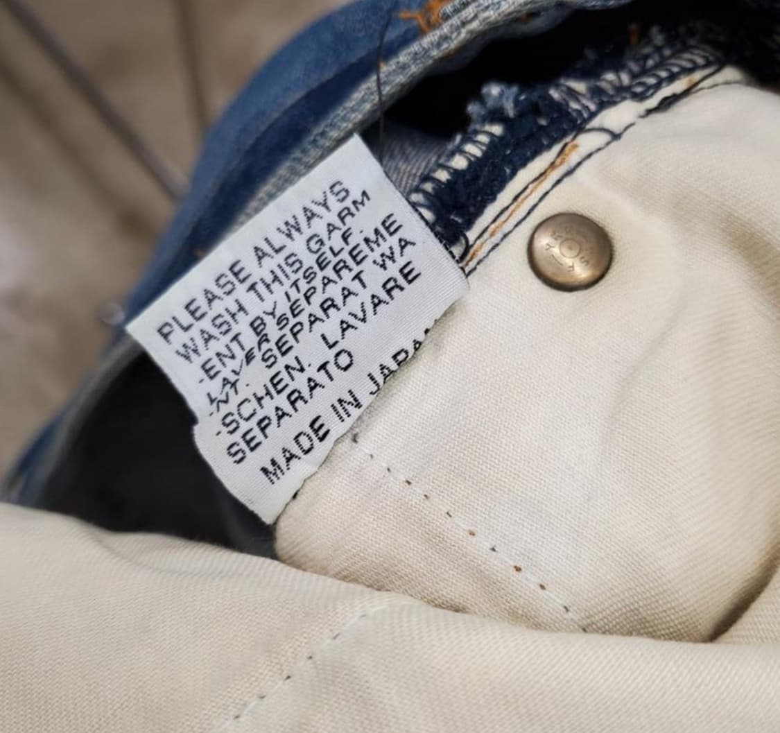 디올옴므 워싱 데님팬츠 상품이미지7