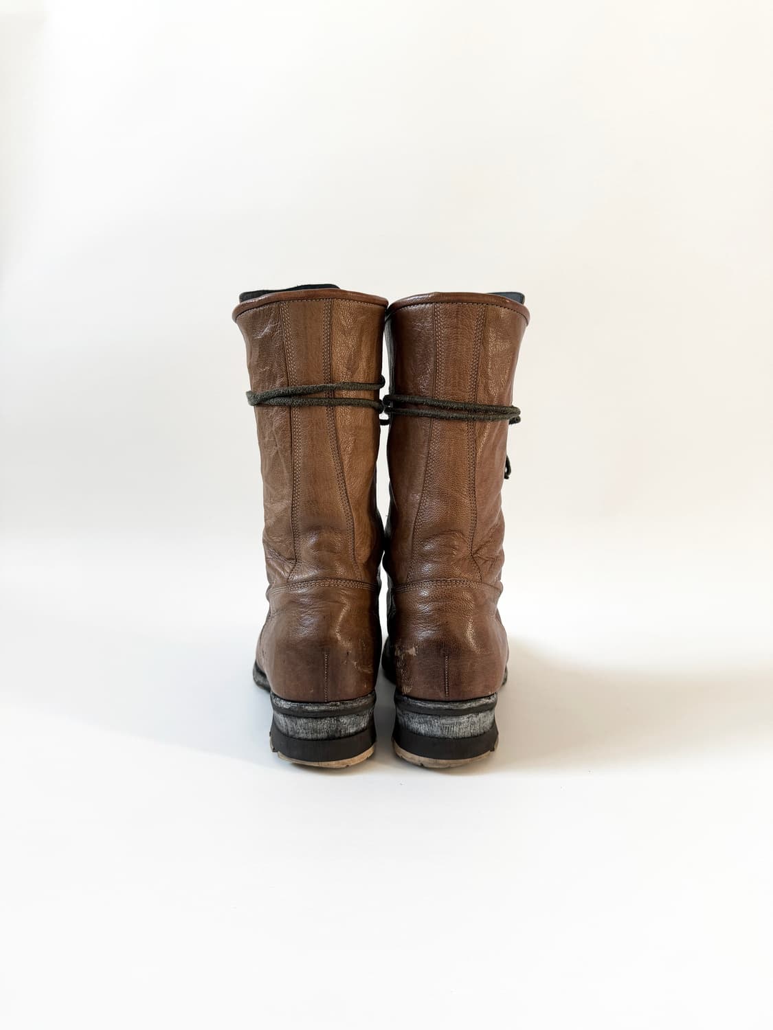 미하라 야스히로 사슴가죽 워커 부츠 상품이미지4