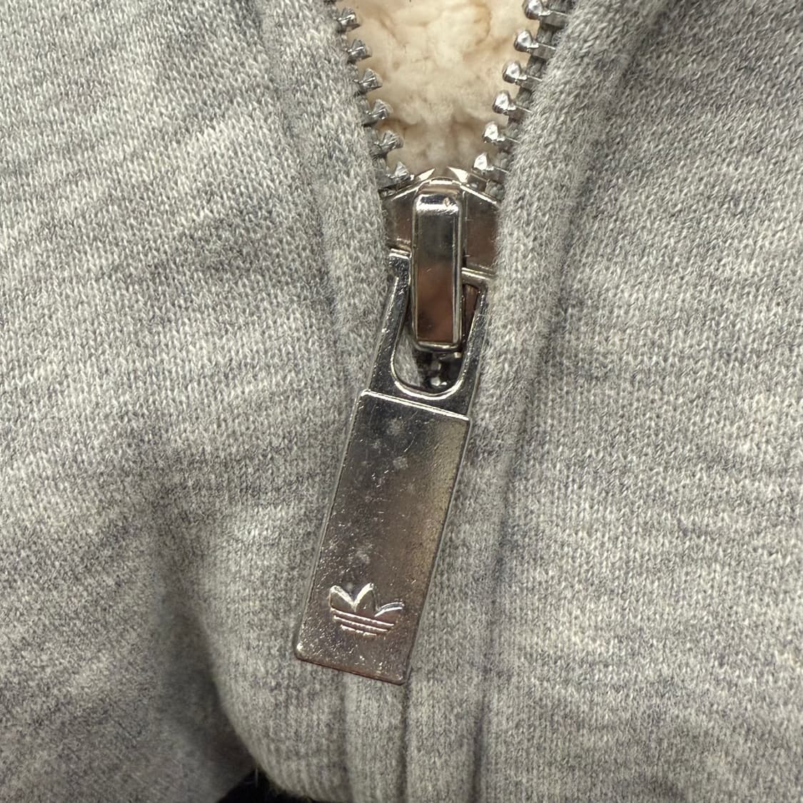 아디다스 그레이 양털 후드집업 90 상품이미지9