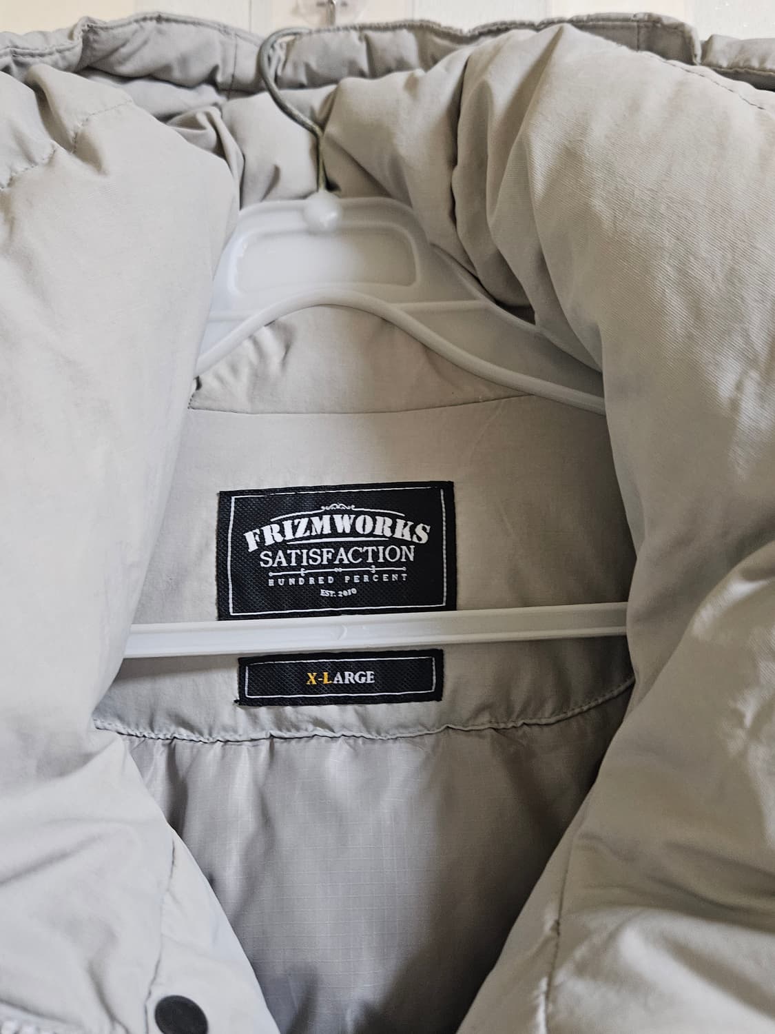 프리즘웍스후드 패딩 다운 상품이미지2