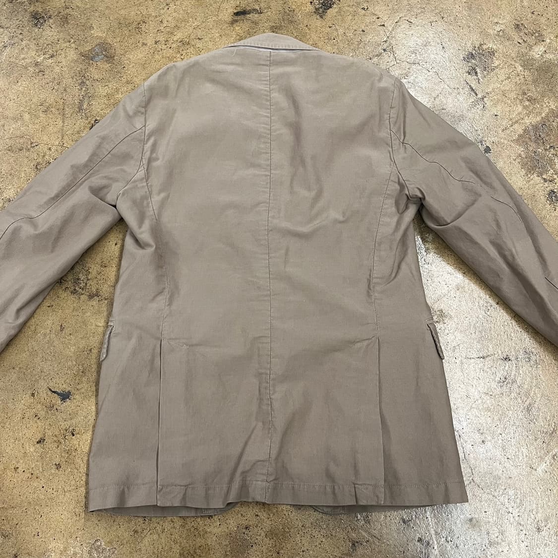 [정품/52] 헨리코튼 베이지색 면 재킷 b19 상품이미지4